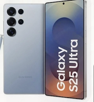 Vând Samsung s25 Ultra Silver Blue 12 Gb de RAM cu stocare 256, 48 de cicluri