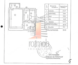 Garsoniera decomandata, confort 1, Iancului - imagine 10