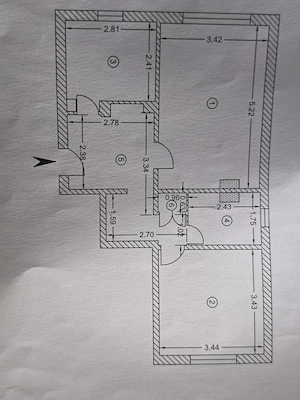 De Vanzare Apartament 2 Camere Decomandate - Zona Piata Centrala - Baia Comunala - imagine 8