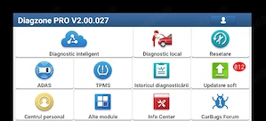 Diagnoza LAUNCH Diagzone - 2026-2028 actualizări ! Tester auto telefon tableta Android - imagine 2