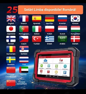 SET Diagnoza LAUNCH X431 CRP919 cu DBSCar VII cu Bluetooth, sigilat! 2 ANI actualizări Gratuite! - imagine 8