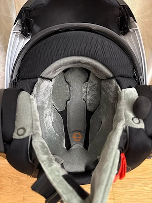 Casca Moto Flip-Up Schuberth C4 Pro Alb XL Intercomm inclus - imagine 3