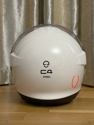 Casca Moto Flip-Up Schuberth C4 Pro Alb XL Intercomm inclus - imagine 4