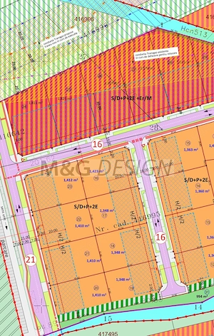 Parcele de vanzare pentru bloc D+P+2E+M in Giroc - imagine 2