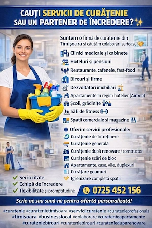 Firmă de curățenie 