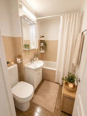 3 camere, 57 mp, renovat integral, mobilat, Titan - imagine 7