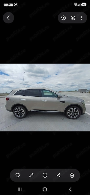 vand renault koleos 
