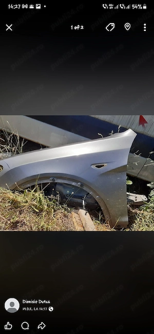 Vand aripa fata stanga BMW F25 - imagine 2