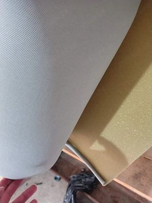 Material plafon auto, Tapiterie plafon auto, Material textil cu spate buretat, Material reconditiona - imagine 4