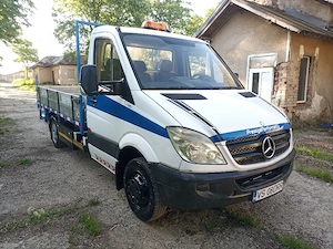 *Mercedes Sprinter 515 cu dublu pe spate cu 2 remorci*Recent înmatriculat*catB*Impecabil*
