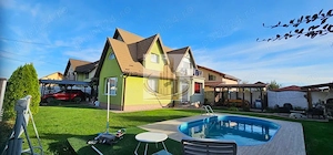 Vilă 6 camere | Piscină 6 m | 500 mp Teren | Fotovoltaice|Sacalaz - imagine 3