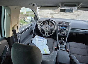 VW Golf 6 1.4TSI TEAM Navigatie Xenon SenzoriParcare DubluClima CamerăMarșarier Bluethoot Euro5  - imagine 9