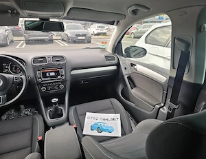VW Golf 6 1.4TSI Parkassist ÎncălzireScaune DubluClima Bluetooth PilotAuto Euro5  - imagine 12