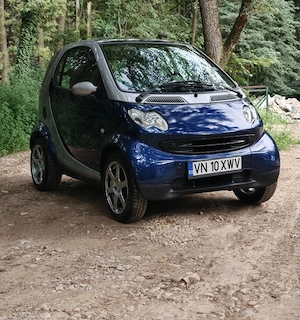Smart ForTwo 450 Passion 0.7L benzina turbo 62CP automat aer conditionat - imagine 2