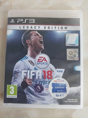 [PS3] Vând joc FIFA 18 original pentru PlayStation 3 [poze reale]