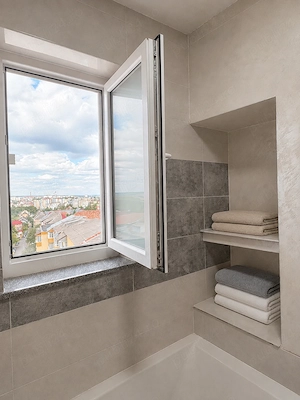 Închiriez 2 camere modern mobilate   Obcini - imagine 8