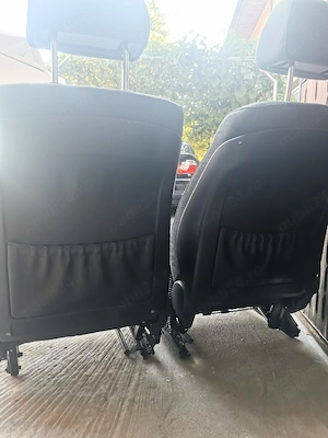 Scaune semielectrice plus bancheta rabatabila BMW E60 sedan - imagine 3