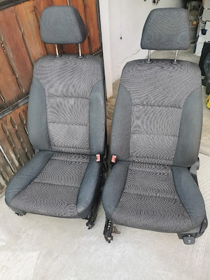 Scaune semielectrice plus bancheta rabatabila BMW E60 sedan