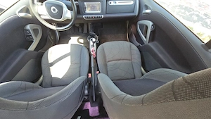 Smart ForTwo 2010 451 1.0L turbo, 84cai, aer conditionat, plafon panoramic - imagine 7