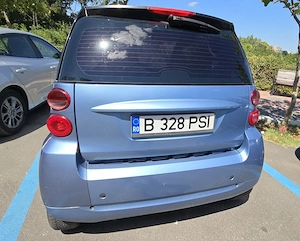 Smart ForTwo 2010 451 1.0L turbo, 84cai, aer conditionat, plafon panoramic - imagine 4
