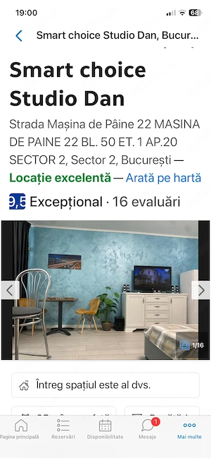 Garsoniera regim hotelier, mobilata si utilata complet - imagine 2