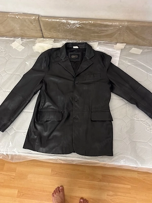 Sacou Barbati din piele JCCollection