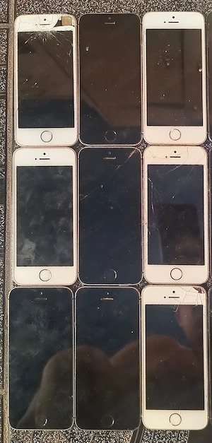 LOT 16 telefoane Iphone 4 4s 5 5s SE 2016 6plus 7 plus 7 pentru piese