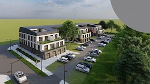 Teren pentru Bloc 27 Ap + 3 Spatii Comerciale La Liziera Paduri Verzi