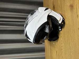 Casca Moto Flip-Up Westt Torque X Alba XL 60-61cm ECE Noua - imagine 3