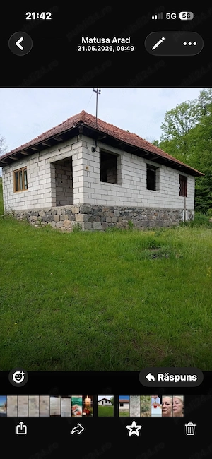 Casă 104 mp + 9.000 mp teren + grajd din stejar   Vârfurile, Arad - imagine 4
