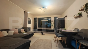 Apartament cu 3 camere, tip RB, 50.85 mp renovat