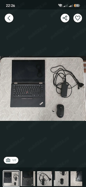laptop thinkpad x390 yoga ( in stare bună)