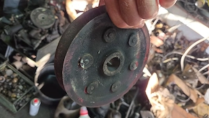 Fulie Compresor aer piese Motor Deutz 4 sau 6 cilindri TAF 130 170 160 Cai