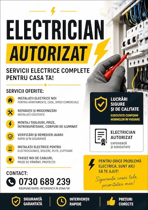 Electrician autorizat 