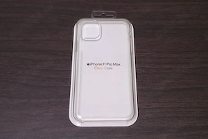 Husa originala Apple Clear Case iPhone 11 Pro Max