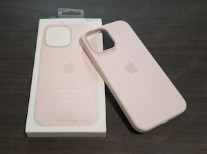 Husa silicon originala Apple Silicone Case Magsafe iPhone 13 Pro Max - imagine 3