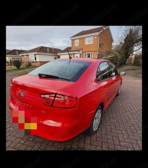 Bara spate cu senzori, Seat Toledo 4 (KG3) [Fabr 2012-2018] rosu