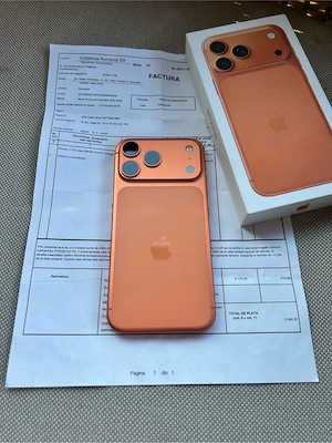 Apple iPhone 17 Pro Max, 256GB, 5G, Cosmic Orange