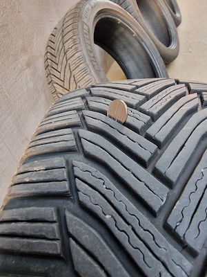 Vând 4 anvelope de iarnă Michelin Alpin 6 – 225/45 R17 - imagine 2