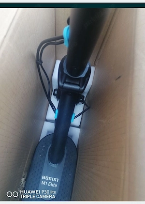 Trotineta electrica adult 35 km h dupa activare aplicatie. Bogist m1 elite 849 ie