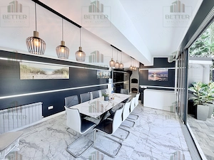 Vilă premium P+1E+M cu piscină, bar și curte spectaculoasă | 648 mp teren | Comuna Berceni - imagine 5