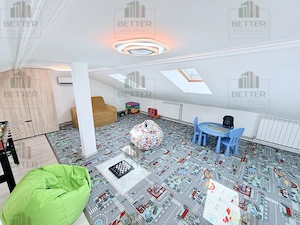 Vilă premium P+1E+M cu piscină, bar și curte spectaculoasă | 648 mp teren | Comuna Berceni - imagine 23