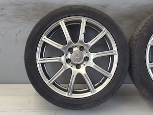 Roti/Jante Mercedes 5x112 225/45 R17 SLK (R171), C-Class (W203), CLA; Audi A4,A6; VW; Skoda; Seat - imagine 3