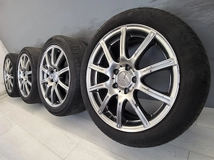 Roti/Jante Mercedes 5x112 225/45 R17 SLK (R171), C-Class (W203), CLA; Audi A4,A6; VW; Skoda; Seat - imagine 7