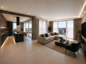 Apartament 3 camere tip penthouse cu terasa 35mp direct de la dezvoltator zona Eso,Giroc - imagine 2