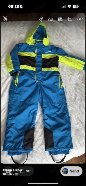sky costum baieti 5-6 ani