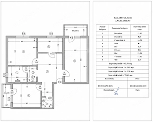 Apartament 3 camere deco, 71 mp, etaj 3, zona BIG-Carrefour - imagine 11