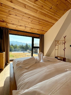 Inchiriez Cabana Vila Colibita A-frame Jacuzzi - imagine 4