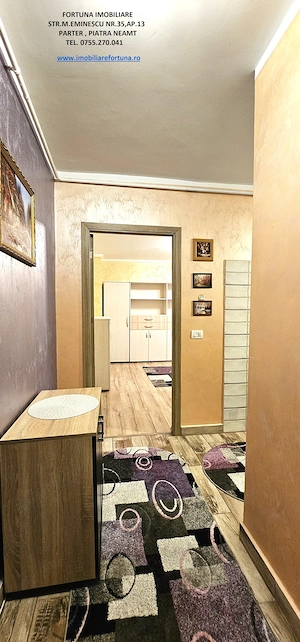 Apartament 1 camera,complet renovat si mobilat,cu loc parcare,etaj 2, zona C-lea Romanului - imagine 11