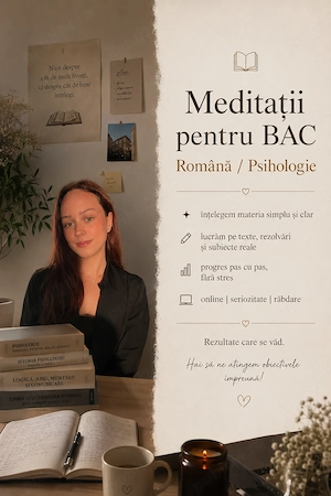 Meditatii bac - romana si psihologie